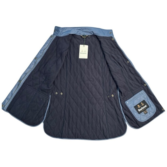 Barbour Wray Quilted Gilet Vest – Blue – Size US8 – NWT - Picture 3 of 6